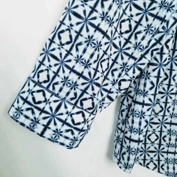 Charter Club Woman Plus Size Career Casual Button Up Roll Tab Sleeve Top Size 2X - Picture 7 of 10